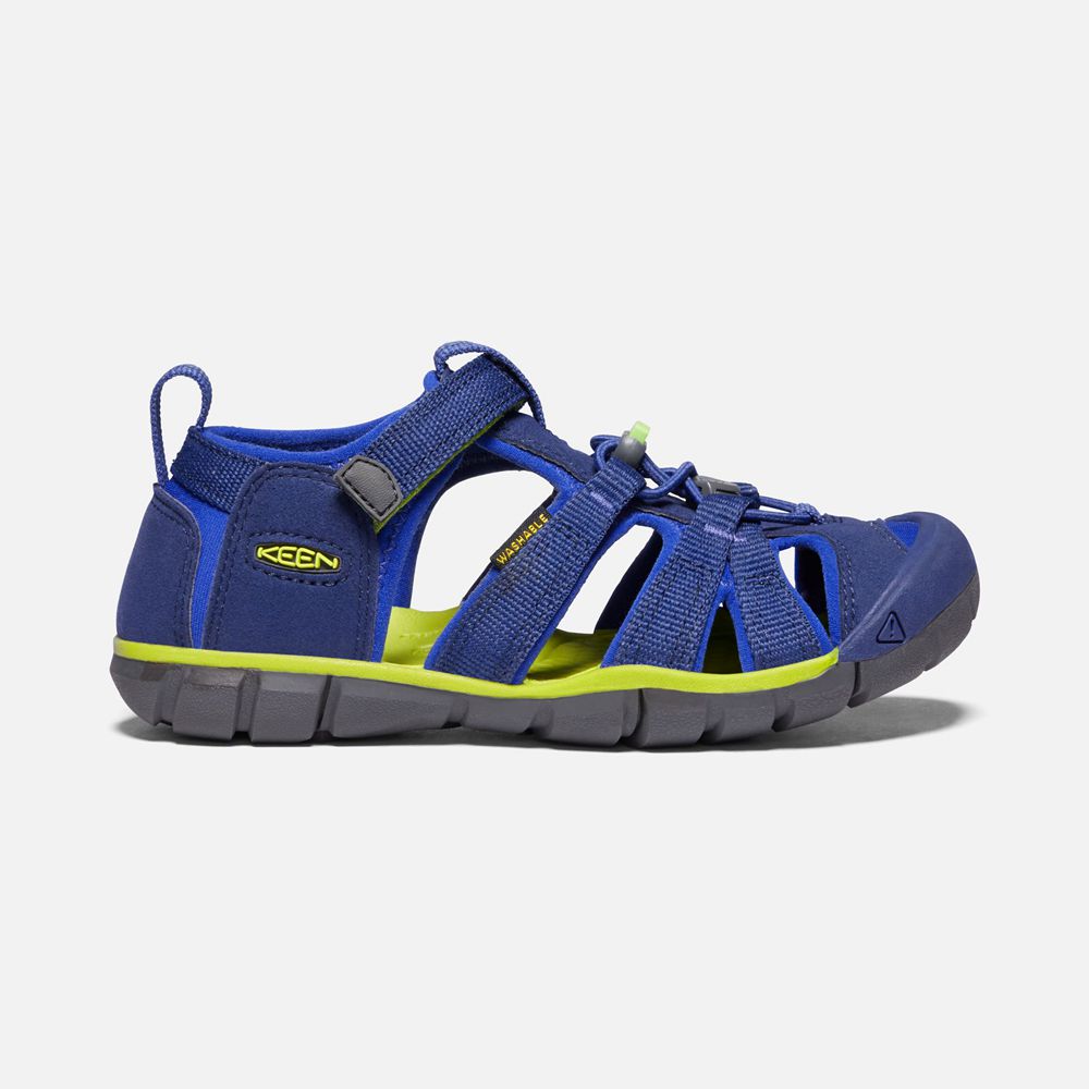 Sandalias Keen Mexico Azules - Niños Seacamp Ii Cnx - ZT9402136